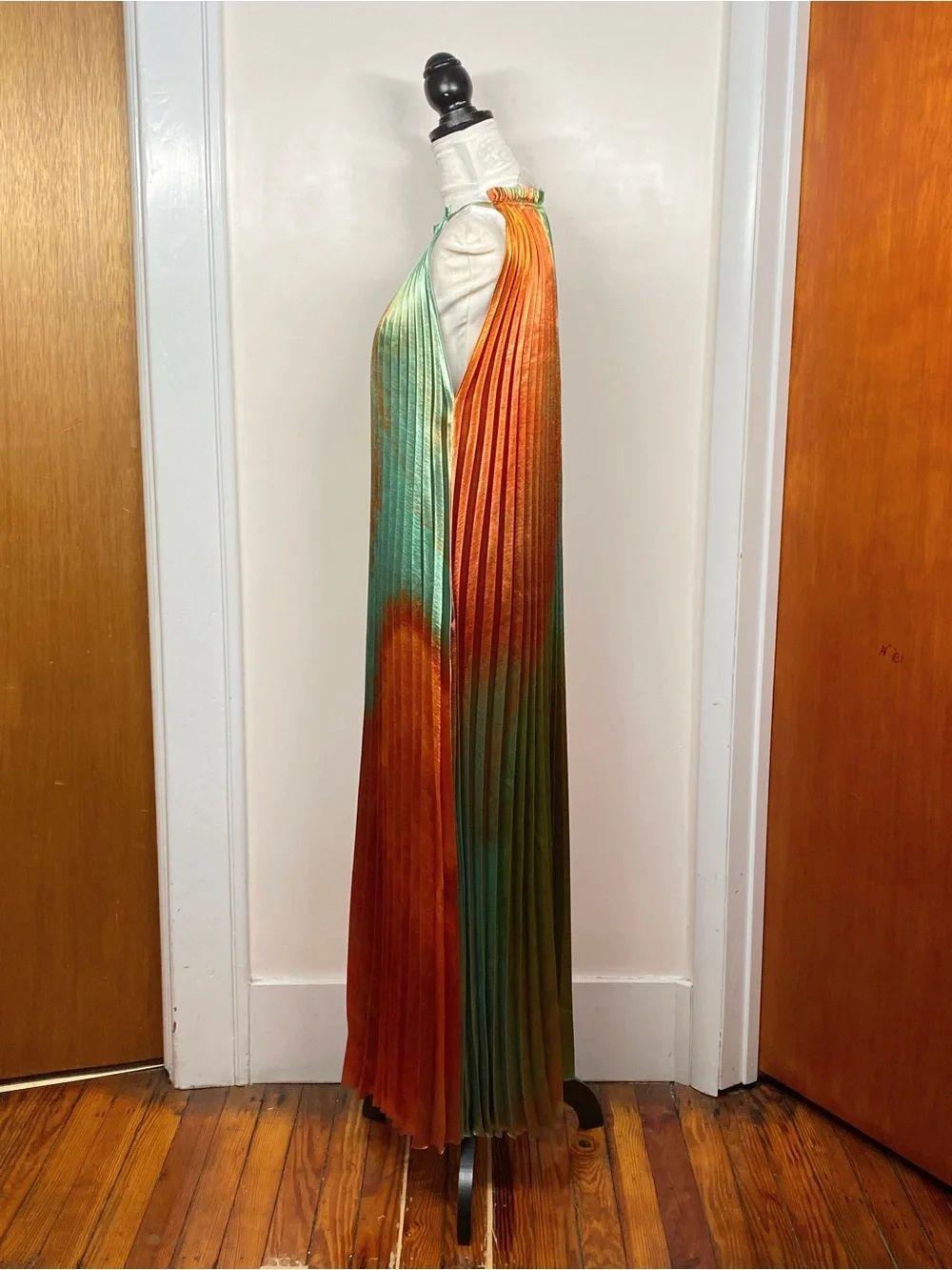 Ulla Johnson Desert Topaz Pleated Dress size 8 - Picture 6 of 11